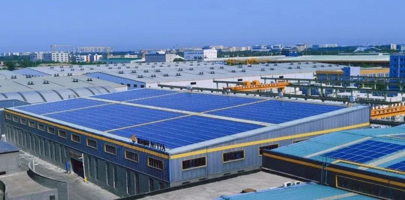 秦汉新城屋顶分布式光伏电站一期项目正式投运