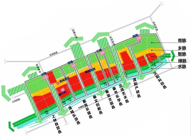 秦汉新城“五脉九邑”之正阳科创邑：“科创+历史”双线并行