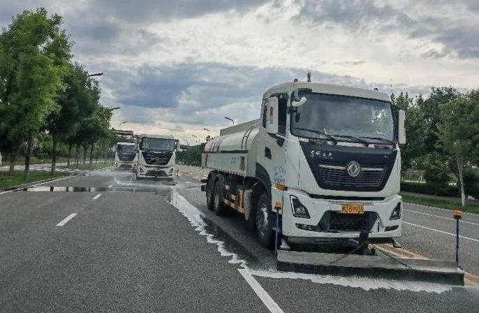 秦汉新城城市保洁节约用水工作获好评