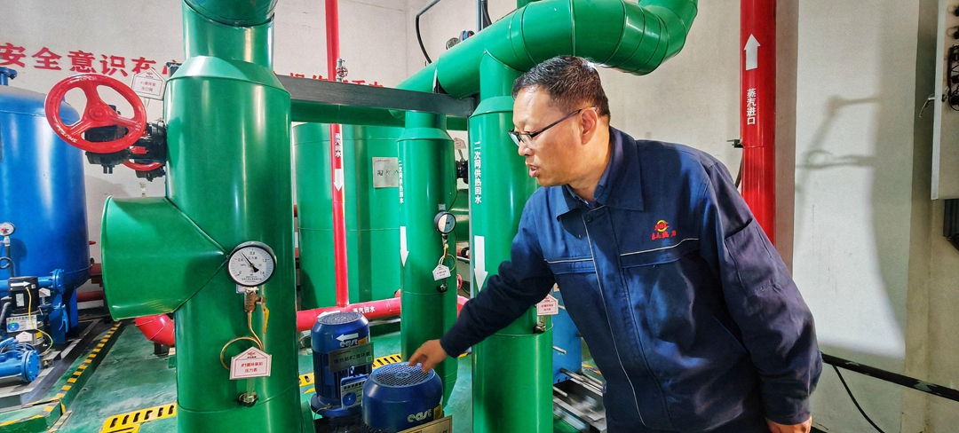 “暖流”跑到“寒流”前 热力供暖准备好了