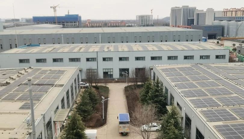 秦汉新城整区推进二期屋顶分布式光伏电站项目成功并网发电