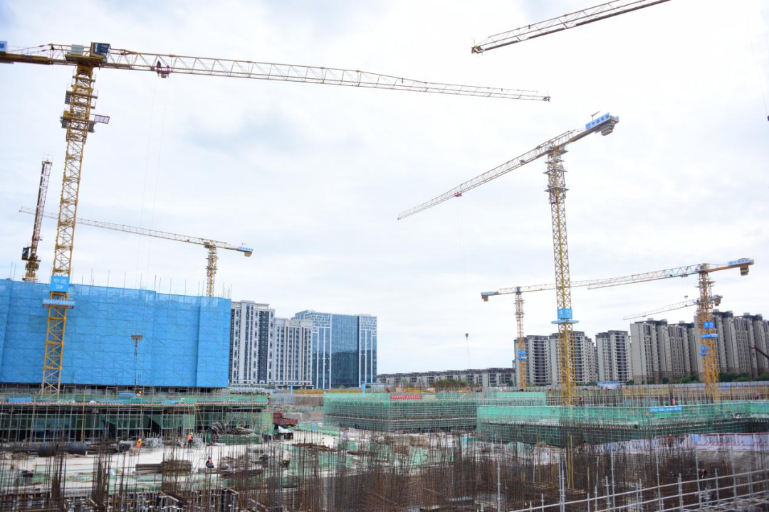 秦汉新城萧何路安置房建设按下“加速键”